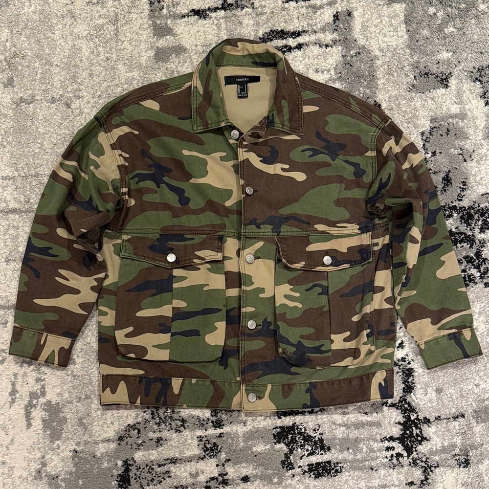 Camo Green Woman’s Jacket